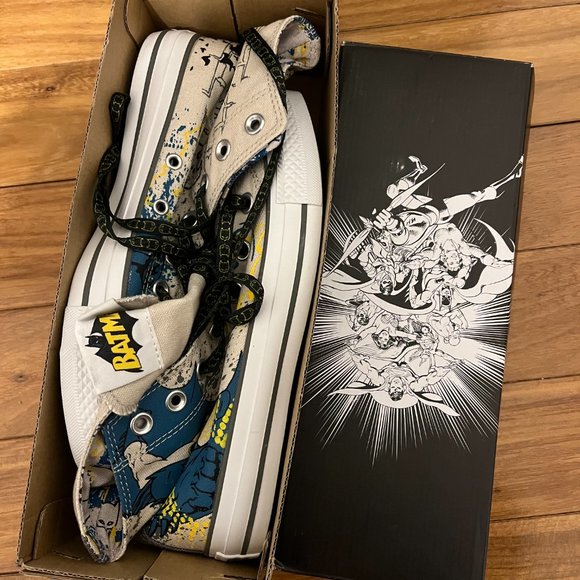 Converse x Batman Chuck Taylor All Star Aquatic Blue - Picture 3 of 4